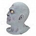 Halloween Party Cosplay Grey Zombie Mask for Men - Grey