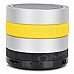 Portable 3W Bluetooth V3.0 Speaker w/ Microphone / FM / TF / Mini USB - Black + Yellow Portable 3W Bluetooth V3.0 Speaker w/ Microphone / FM / TF / Mini USB - Black + Yellow