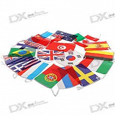 International Countries Small Bunting Flags String (18-Countries) International Countries Small Bunting Flags String (18-Countries)
