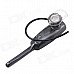 Universal Bluetooth V4.0 In-Ear Style Headphone w/ Voice Dialing & Reminder - Black + Sliver Universal Bluetooth V4.0 In-Ear Style Headphone w/ Voice Dialing & Reminder - Black + Sliver