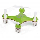 Genuine Nat Cheerson Cx-10 Mini 2.4g 4-CH 6 Axis LED RC Quadcopter Airplane - Green