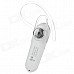 Bluetooth v4.0 Wireless Ear Hook Headset w/ Microphone - Red + Silver Bluetooth v4.0 Wireless Ear Hook Headset w/ Microphone - Red + Silver