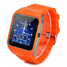 UPad2 TPU Band Bluetooth V3.0 1.5" Capacitive Screen Smart Watch w/ FM / Pedometer - Orange + Black UPad2 TPU Band Bluetooth V3.0 1.5" Capacitive Screen Smart Watch w/ FM / Pedometer - Orange + Black