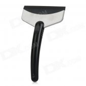Car Cleaning Ice Snow Shovel Scraper - Black + Silver