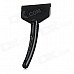 Car Cleaning Ice Snow Shovel Scraper - Black + Silver Car Cleaning Ice Snow Shovel Scraper - Black + Silver