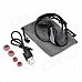 SM-808 Sports Bluetooth V4.0 Earhook Headset w/ Microphone - Black SM-808 Sports Bluetooth V4.0 Earhook Headset w/ Microphone - Black