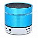 Bluetooth V2.1 Bass Speaker w/ Microphone / Mini USB / FM / TF / 3.5mm - Blue + White Bluetooth V2.1 Bass Speaker w/ Microphone / Mini USB / FM / TF / 3.5mm - Blue + White