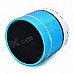 Bluetooth V2.1 Bass Speaker w/ Microphone / Mini USB / FM / TF / 3.5mm - Blue + White Bluetooth V2.1 Bass Speaker w/ Microphone / Mini USB / FM / TF / 3.5mm - Blue + White