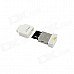 PNY USB 2.0 Micro SD / TF Card Reader - White (Max. 128GB) PNY USB 2.0 Micro SD / TF Card Reader - White (Max. 128GB)
