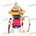 One Piece Figure Keychains (8-Piece Set)