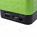 CKY BC136 Portable Mini Bluetooth V3.0 Speaker w/ 3.5mm / Micro USB - Green + Black CKY BC136 Portable Mini Bluetooth V3.0 Speaker w/ 3.5mm / Micro USB - Green + Black