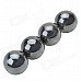 25MM Buzzing Magnets Toys Set - Sliver Black (4 PCS)