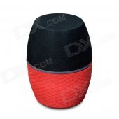 CKY RC201A Portable Wireless Bluetooth v3.0 Speaker - Red + Black