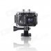 Evoplus Mirage Waterproof 1080P 1.5" LCD 2/3" CMOS 12MP Wide-Angle Anti-Shake Sports Camera - Black Evoplus Mirage Waterproof 1080P 1.5" LCD 2/3" CMOS 12MP Wide-Angle Anti-Shake Sports Camera - Black