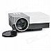 GM50 1080p HD Home Theater LED Projector w/ SD / HDMI / VGA / AV / USB - White + Silver Grey GM50 1080p HD Home Theater LED Projector w/ SD / HDMI / VGA / AV / USB - White + Silver Grey