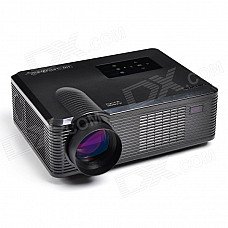 CHEERLUX CL740BK LCD Home Theater Projector w/ LED, Analog TV, VGA, YPbPr, HDMI, US Plug - Black CHEERLUX CL740BK LCD Home Theater Projector w/ LED, Analog TV, VGA, YPbPr, HDMI, US Plug - Black