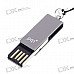 PQI i812 Mini USB 2.0 Flash/Jump Drive - Grey (8GB)