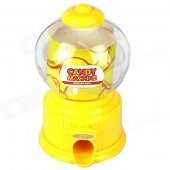 Manual Rotation Torsion Candy Machine / Piggy Bank - Yellow (350mL)
