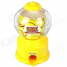 Manual Rotation Torsion Candy Machine / Piggy Bank - Yellow (350mL)