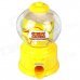 Manual Rotation Torsion Candy Machine / Piggy Bank - Yellow (350mL)