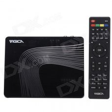 VIGICA C70T Android 4.2 Full HD Google TV Player w/ DVB-T2, XBMC, 1GB RAM, 4GB ROM, EU Plug - Black VIGICA C70T Android 4.2 Full HD Google TV Player w/ DVB-T2, XBMC, 1GB RAM, 4GB ROM, EU Plug - Black
