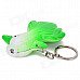 Creative Cabbage Fish Style Butane Gas Lighter - Green + White