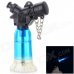 Air Gun Style Butane Gas Lighter - Lake Blue + Black