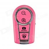 Angibabe abc123 Focus Adjustable Bluetooth Remote Control / Shutter - Pink (1 x CR2032)