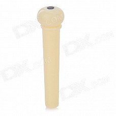 ZEA-QP11-5-1 Universal ABS Acoustic Guitar Bridge Pin - White ZEA-QP11-5-1 Universal ABS Acoustic Guitar Bridge Pin - White