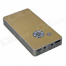 EJIALE EJL005 Portable LCOS Mini Projector w/ HDMI, USB, TF, AV - White + Golden EJIALE EJL005 Portable LCOS Mini Projector w/ HDMI, USB, TF, AV - White + Golden