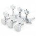 Square Head Sealed String Winders for 40/41 Acoustic Guitar - Silver (6 PCS) Square Head Sealed String Winders for 40/41 Acoustic Guitar - Silver (6 PCS)