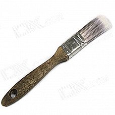 Car Cleaning Brush Cleaner - Wood Color + Silver Car Cleaning Brush Cleaner - Wood Color + Silver
