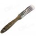 Car Cleaning Brush Cleaner - Wood Color + Silver Car Cleaning Brush Cleaner - Wood Color + Silver