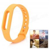 Replacement Silicone Wrist Band for Xiaomi Smart Bracelet - Orange