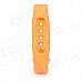 Replacement Silicone Wrist Band for Xiaomi Smart Bracelet - Orange