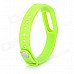 Replacement Silicone Wrist Band for Xiaomi Smart Bracelet - Green
