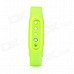 Replacement Silicone Wrist Band for Xiaomi Smart Bracelet - Green