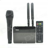 Jesurun CS4K Android 4.4.2 Quad-Core Google TV Player w/ 2GB RAM, 8GB ROM, 1080P, Wi-Fi, US Plug