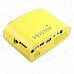 RD-802 24W LED HD Home Mini Projector w/ HDMI / VGA / USB + Remote Control - Yellow (US Plug) RD-802 24W LED HD Home Mini Projector w/ HDMI / VGA / USB + Remote Control - Yellow (US Plug)
