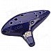 NEJE 12 Hole Ocarina Ceramic Alto C Legend of Zelda Zelda Ocarina Flute - Blue NEJE 12 Hole Ocarina Ceramic Alto C Legend of Zelda Zelda Ocarina Flute - Blue