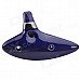 NEJE 12 Hole Ocarina Ceramic Alto C Legend of Zelda Zelda Ocarina Flute - Blue NEJE 12 Hole Ocarina Ceramic Alto C Legend of Zelda Zelda Ocarina Flute - Blue