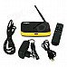VIGICA V3 Quad-Core Android 4.4.2 Google TV Player w/ RAM 2GB, ROM 8GB, Wi-Fi, TF - Black + Yellow VIGICA V3 Quad-Core Android 4.4.2 Google TV Player w/ RAM 2GB, ROM 8GB, Wi-Fi, TF - Black + Yellow
