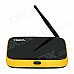 VIGICA V3 Quad-Core Android 4.4.2 Google TV Player w/ RAM 2GB, ROM 8GB, Wi-Fi, TF - Black + Yellow VIGICA V3 Quad-Core Android 4.4.2 Google TV Player w/ RAM 2GB, ROM 8GB, Wi-Fi, TF - Black + Yellow