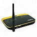 VIGICA V3 Quad-Core Android 4.4.2 Google TV Player w/ RAM 2GB, ROM 8GB, Wi-Fi, TF - Black + Yellow VIGICA V3 Quad-Core Android 4.4.2 Google TV Player w/ RAM 2GB, ROM 8GB, Wi-Fi, TF - Black + Yellow