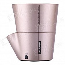 NILLKIN S-BTI1 iFashion Mini Portable Wireless Bluetooth V3.0 Speaker w/ Mic / AUX - Gold NILLKIN S-BTI1 iFashion Mini Portable Wireless Bluetooth V3.0 Speaker w/ Mic / AUX - Gold