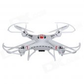 JJRC H8C 2.4GHz 4-CH 6-Axis Gyro R/C Quadcopter Aircraft Toy w/ 2.0MP HD Camera - White