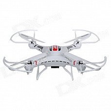 JJRC H8C 2.4GHz 4-CH 6-Axis Gyro R/C Quadcopter Aircraft Toy w/ 2.0MP HD Camera - White JJRC H8C 2.4GHz 4-CH 6-Axis Gyro R/C Quadcopter Aircraft Toy w/ 2.0MP HD Camera - White