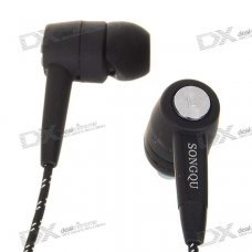 SQ-77V Stylish In-Ear Stereo Earphone with Volume Control (3.5mm Jack/130CM-Cable) SQ-77V Stylish In-Ear Stereo Earphone with Volume Control (3.5mm Jack/130CM-Cable)