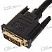 Gold Plated 1080i HDMI Male to DVI Male Connection Cable (1.8M-Length) Gold Plated 1080i HDMI Male to DVI Male Connection Cable (1.8M-Length)