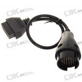 OBDII Female to 38-Pin Connector Adapter for Mercedes Benz (30CM-Length)